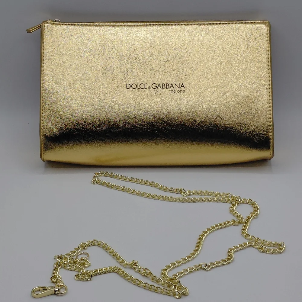 Dolce & Gabbana The One Gold Clutch